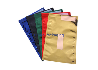 Anti - Static Colorful Aluminum Foil Bags 8.5"X12" #2 Biodegradable Food Grade