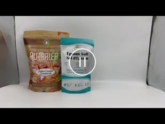 Bolsas de embalaje personalizadas con impresión ecológica, bolsas de plástico de grado alimenticio de color