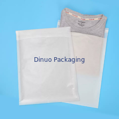 Escudete no plástico claro de la bolsa de papel de papel cristal de la ropa para la camiseta