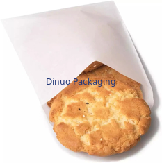 Sobre de palomitas de maíz para galletas de bolsa de papel Glassine personalizado 100% apto para alimentos