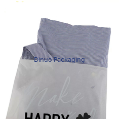 Bolsa de papel degradable de papel cristal que imprime el sobre del anuncio publicitario para el embalaje de la ropa