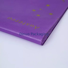 oro de 50 de los x 70cm que sella el logotipo modificado para requisitos particulares amistoso de Eco del papel seda del embalaje de lujo