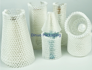Cubierta protectora de papel reciclable Kraft biodegradable Mesh Cover de papel de embalaje del panal