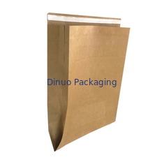 Bolso de papel puro del anuncio publicitario del sello auto-adhesivo favorable al medio ambiente reciclable para la ropa