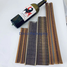 La botella de papel de las mangas del panal amistoso de encargo de Eco Kraft cubre amortiguar protector
