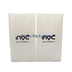 Las bolsas de papel biodegradables del papel cristal enceraron/las bolsas de papel impermeables a la grasa