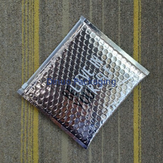 Poly Air Zip Lock Bolsa de correo de burbujas de plástico personalizado de color claro Inflable con logotipo