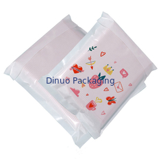 Logotipo personalizado Imprimido Ropa biodegradable Bolsa de papel de vidrio Compostable Bolsa de papel de cera translúcida