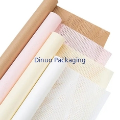 Embalaje biodegradable y respetuoso con el medio ambiente Papel de panal de miel Rollo de papel kraft marrón