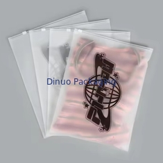 Bolsa de embalaje con cremallera congelada de Cpe de plástico con cremallera transparente Bolsa de plástico de plástico vuelva a cerrar Bolsas de plástico para ropa