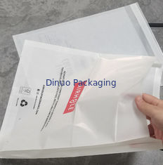 Bolsas de papel personalizadas de 40 gramos impresas con guaseta lateral Solución de embalaje perfecta
