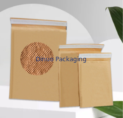 Sobre de papel de panal a prueba de golpes personalizable Bolsa de papel ecológica para envíos