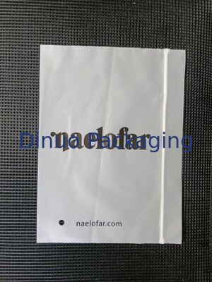 Bolsa con cremallera de hueso degradable y ecológica para artículos pequeños