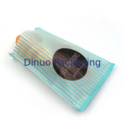 Bolsas de papel glassine biodegradables de grado alimenticio Tamaño personalizable Color Embalaje de alimentos para panadería