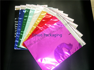 Bolsos de aluminio del sellado caliente del LDPE, 10,5” X 16" prenda impermeable de la bolsita del papel de aluminio #5
