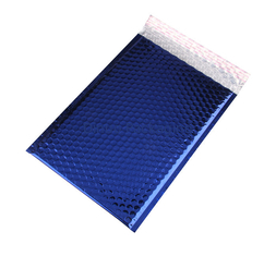 Sobres acolchados azules resistentes de los anuncios publicitarios metálicos de la burbuja de agua 8,5" X14.5” #3