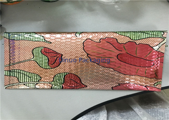 La burbuja metálica impresa colorida alineó la talla 1/7,25" de los bolsos” los anuncios publicitarios de la burbuja del día de fiesta X12