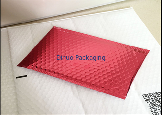 Bolsos de burbuja estáticos antis rojos biodegradables para el material del #B VMPET del juguete 115x210m m