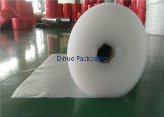 Burbuja a prueba de choques blanca que empaqueta Rolls, burbuja de aire que amortigua el abrigo Rolls