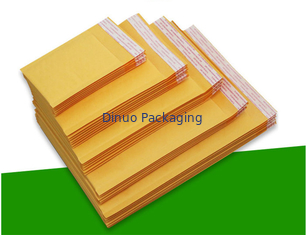 Talla 6 biodegradable 12,5 x 19 de los anuncios publicitarios de la burbuja del sello del uno mismo del papel de Kraft para enviar
