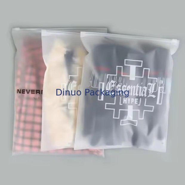 Bolsa de embalaje con cremallera congelada de Cpe de plástico con cremallera transparente Bolsa de plástico de plástico vuelva a cerrar Bolsas de plástico para ropa