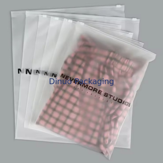 Bolsa de embalaje con cremallera congelada de Cpe de plástico con cremallera transparente Bolsa de plástico de plástico vuelva a cerrar Bolsas de plástico para ropa