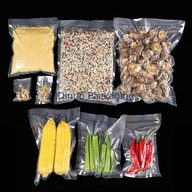 Varios tamaños Bolsa de vacío de nylon espesor 0.06-0.12mm Material de nylon / PE