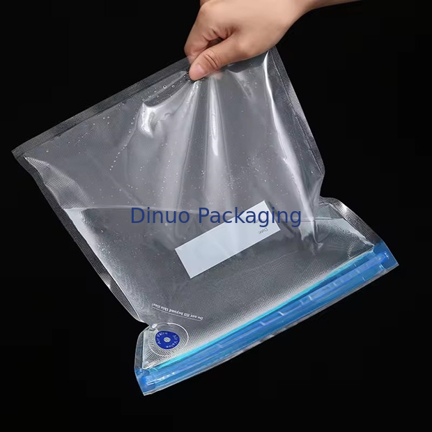 Proteja sus productos con una bolsa de vacío de nylon resistente al calor abierta o cerrada con cremallera