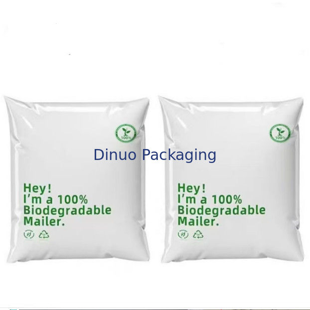 Impresión de 8 colores de un mailer biodegradable para envíos ecológicos