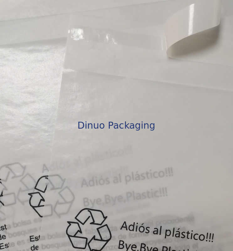 Bolsas de papel personalizadas con sellado de tres lados reciclables para el diseño de empaque de artículos de uso diario en PDF