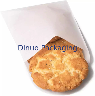 Sobre de palomitas de maíz para galletas de bolsa de papel Glassine personalizado 100% apto para alimentos