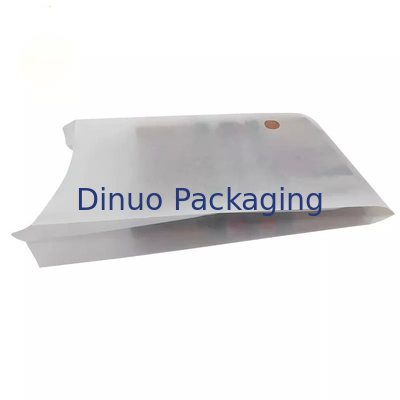 Bolsa de papel degradable de papel cristal que imprime el sobre del anuncio publicitario para el embalaje de la ropa