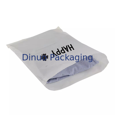 Bolsa de papel degradable de papel cristal que imprime el sobre del anuncio publicitario para el embalaje de la ropa