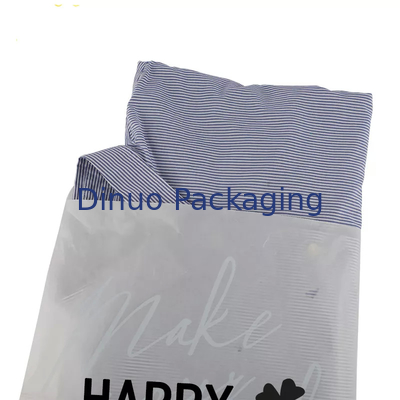 Bolsa de papel degradable de papel cristal que imprime el sobre del anuncio publicitario para el embalaje de la ropa