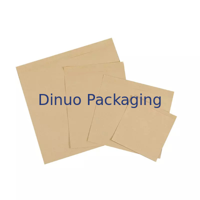 Paquete de 100 bolsas de papel Kraft planas biodegradables sobres para sándwiches de palomitas de maíz y galletas