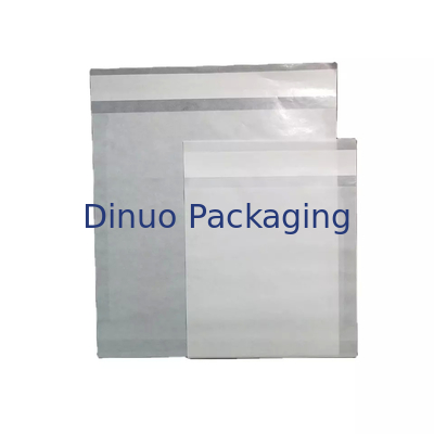 La ropa impermeable del logotipo de encargo estampó el sobre blanco de la bolsa del embalaje de la bolsa de papel de Glassine