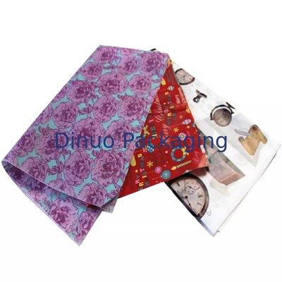 Embalaje de regalo Envoltura de papel de seda pequeña Ramo de artesanía de color Papel de regalo de flores