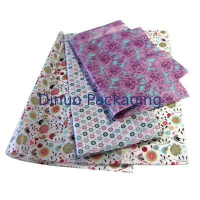 Embalaje de regalo Envoltura de papel de seda pequeña Ramo de artesanía de color Papel de regalo de flores