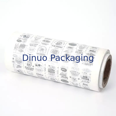 Envoltura de papel tisú de metal blanco y dorado de marca para bolso de mujer/joyería