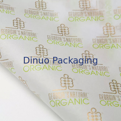 Envoltura de papel tisú biodegradable de punto de onda con dibujos de Navidad para regalo facial de perfume