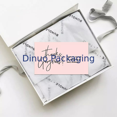 Rollo de envoltura de papel de seda de lujo de regalo de Navidad para embalaje de juguetes de ropa de zapatos
