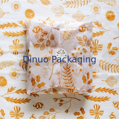 Rollo de envoltura de papel de seda de lujo de regalo de Navidad para embalaje de juguetes de ropa de zapatos