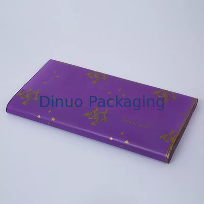 oro de 50 de los x 70cm que sella el logotipo modificado para requisitos particulares amistoso de Eco del papel seda del embalaje de lujo