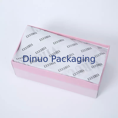 Empaquetado compostable del regalo del abrigo blanco amistoso del papel seda de Eco para la ropa del zapato