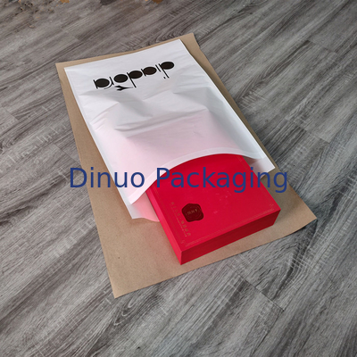 Bolsa de papel glassine reciclable impresa personalizada para caja de regalo con solapa