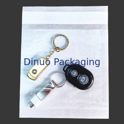 Bolsa de papel de calco transparente reciclable clara semi opaca FSC para el empaquetado de regalos