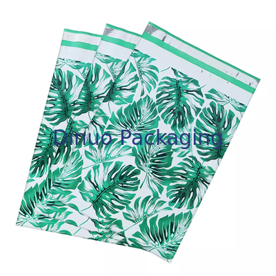 Empaquetado polivinílico de la entrega de los bolsos del anuncio publicitario de la ropa amistosa de Eco personalizado