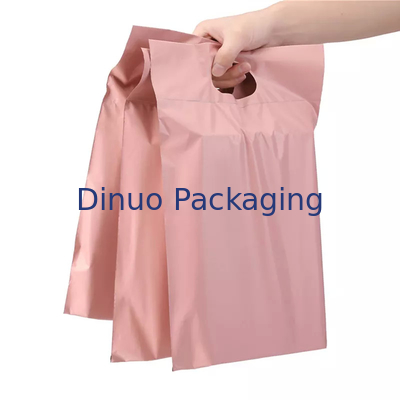 Bolsos de correo impermeables rosados ​​impresos para el embalaje del envío del mensajero del paño del libro