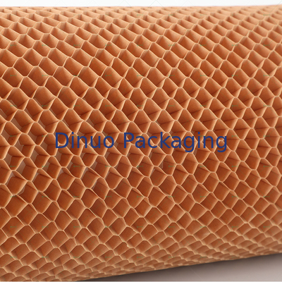 Logística biodegradable que empaqueta la manga a prueba de choques del papel del panal para las mercancías frágiles