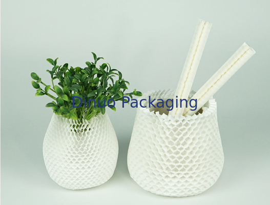 Cubierta protectora de papel reciclable Kraft biodegradable Mesh Cover de papel de embalaje del panal